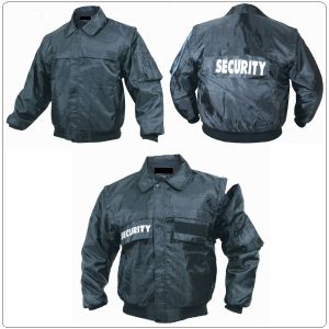 Giubbino Giacca Giaccone Security Vigilanza Triplo Uso Maniche e Interno Staccabile Nero o Blu MIL TEC MFH  03903A Art. 24104073