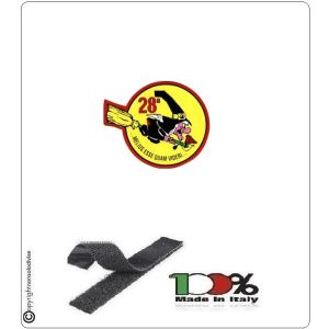 Patch Toppa Ricamato Melius Esse Quam Videri 28° Gruppo Aeronautica Militare Art.EU074