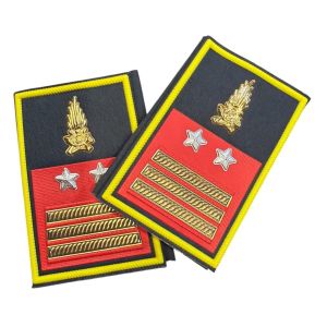 Gradi Tubolari Coppia Guardia di Finanza Luolgo Tenete Carica Speciale  Art. GDF-T19