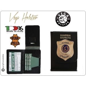 Portafoglio Portadocumenti con Placca Guardia Giurata GPG Vega Holster Italia   Art. 1WD110