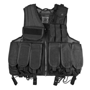 Gilet Militare Sicurezza Esercito Tattico in Cordura Vega Holster Italia Vigilanza GPG IPS Art. 2ET00